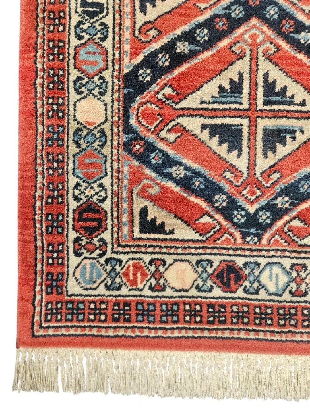 Vintage oosters wol Shirvan tapijt loper runner 73x300cm, Vintage, Traditioneel, Oosters, 200 cm of meer, Zo goed als nieuw, Www.hypepopup.nl
