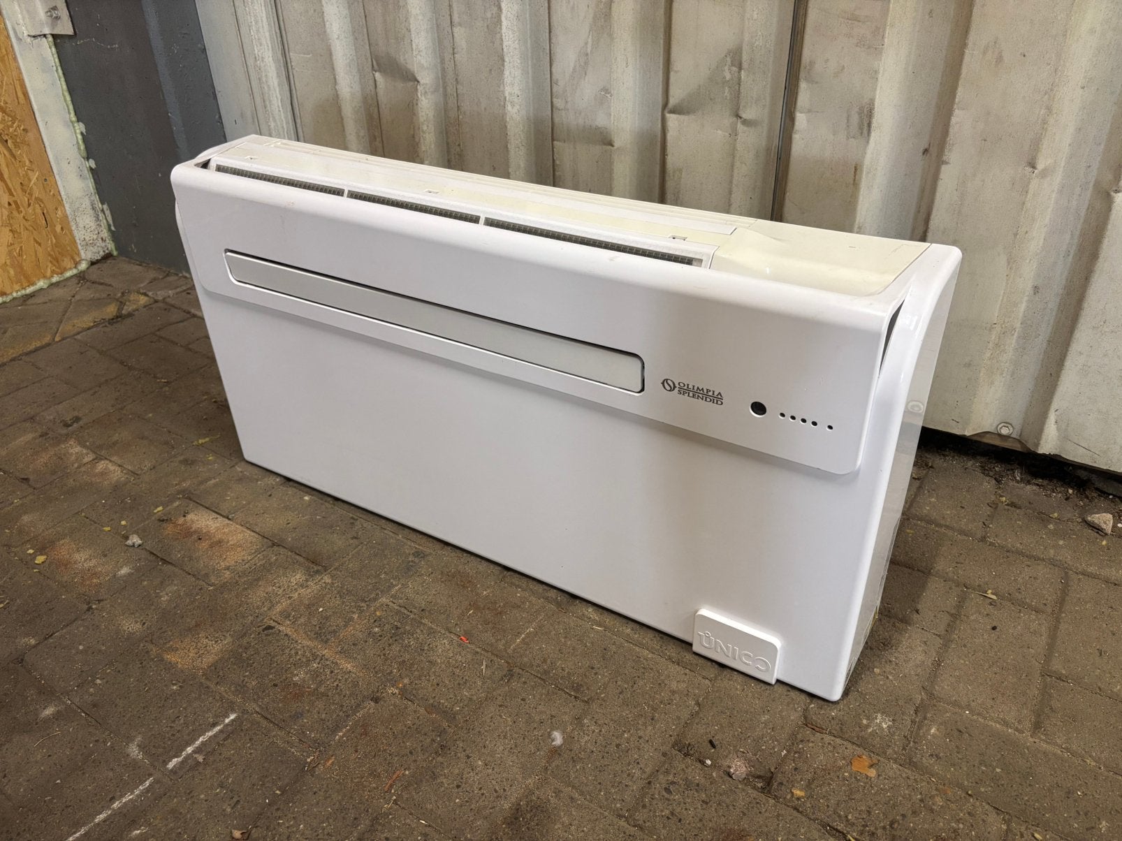 Airconditioning 2,4kw zonder buitenunit met verwarming, Ophalen, Timer, 3 snelheden of meer, Gebruikt