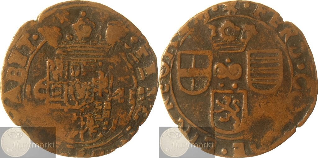 Reckheim - Oord 1641 'Ferdinand d'Aspremont-Lynden', Postzegels en Munten, Munten | Nederland, Ophalen of Verzenden, Vóór koninkrijk