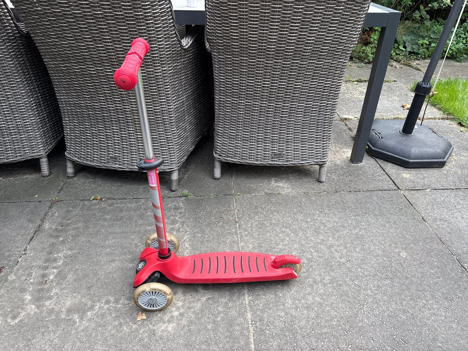 Rode Playtive step voor kinderen, Ophalen, Gebruikt, Gewone step