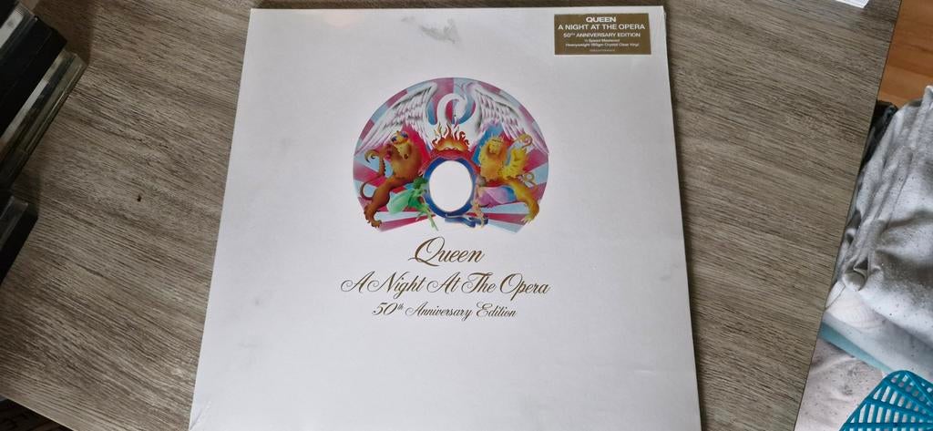 Queen-A night at the Opera 50th Anniversary Clear Vinyl 2025, Limited edition, 2020 tot heden, Ophalen of Verzenden, 12 inch