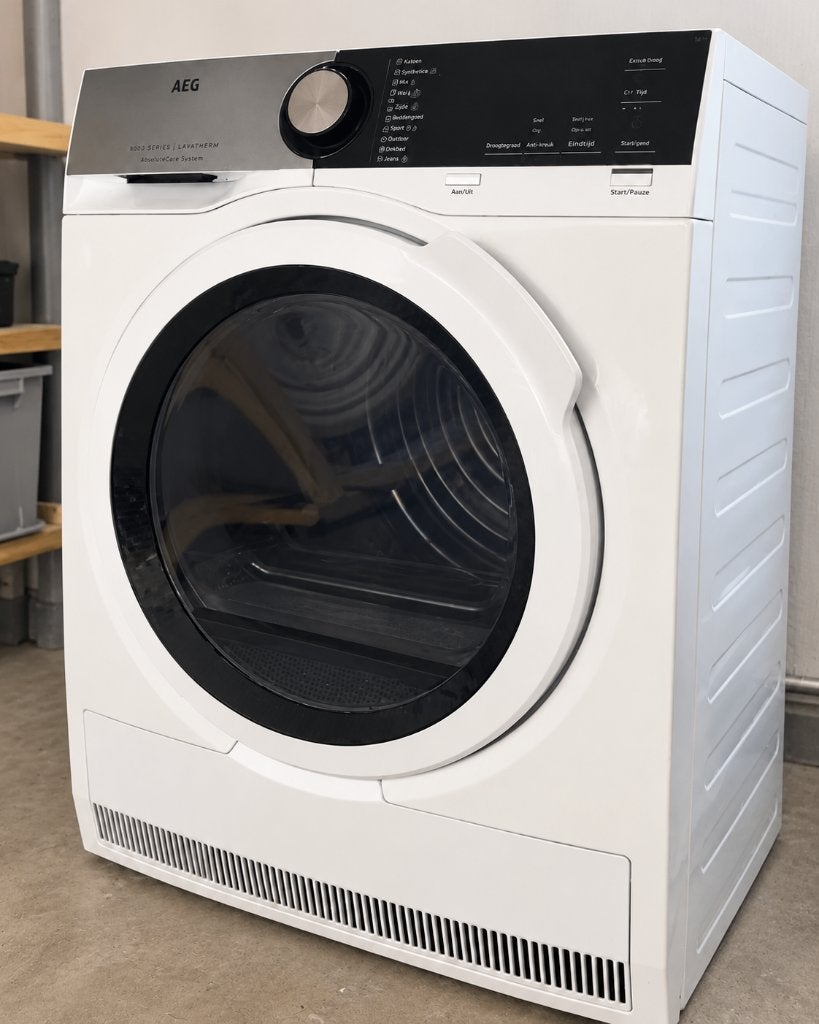 Nette AEG 8000 serie Warmtepompdroger - 9 kg !, Witgoed en Apparatuur, Ophalen, Gebruikt, Overige typen, 8 tot 10 kg