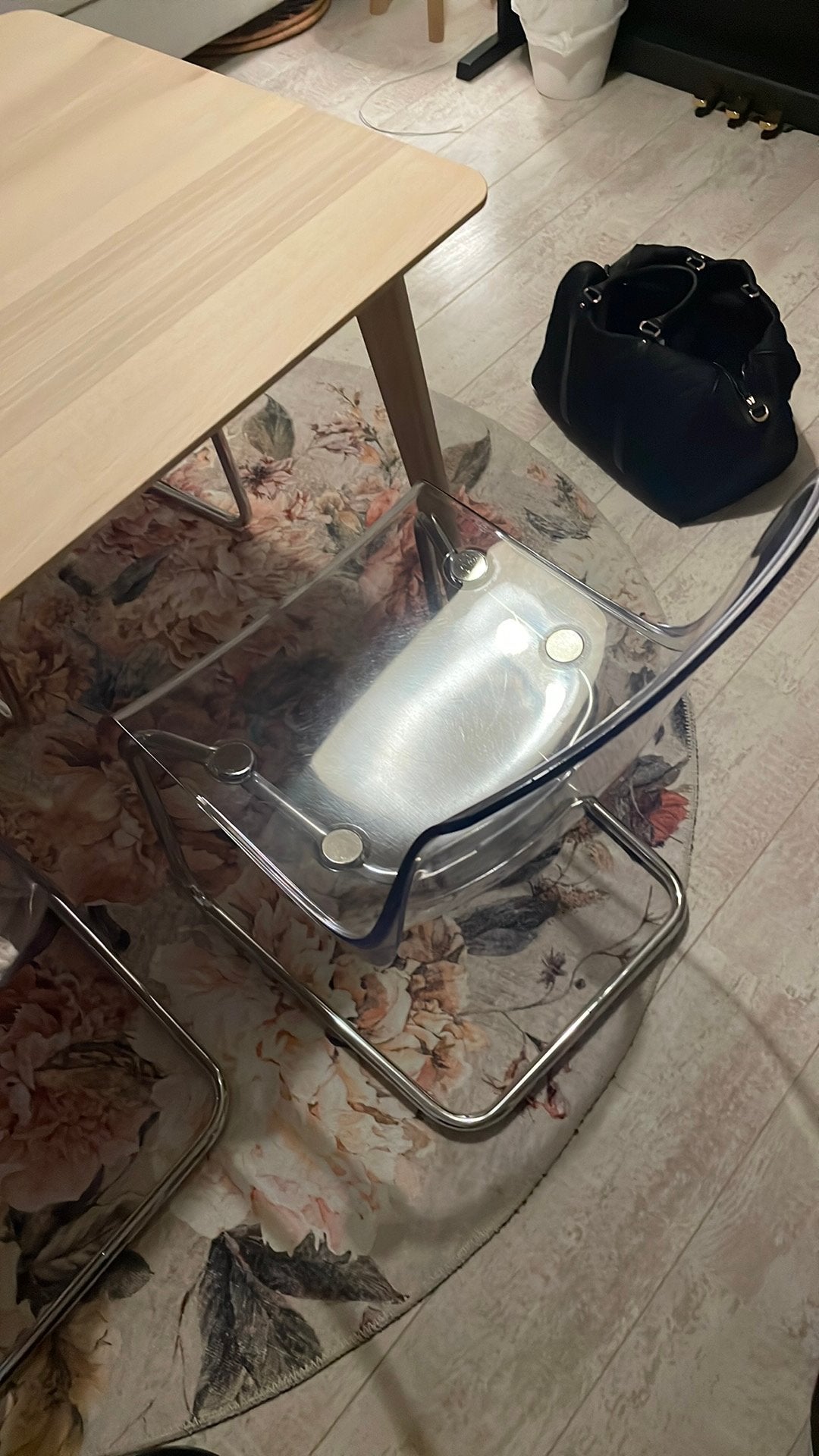 Stoelen Ikea doorzichtig, Ophalen, Gebruikt, 50 – 75