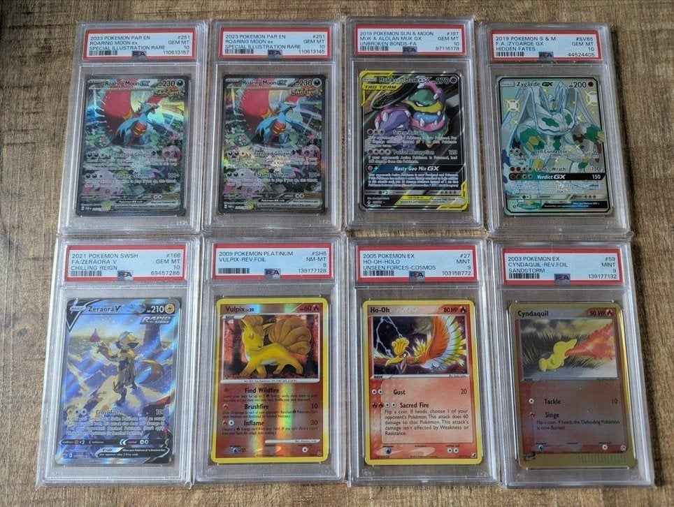 Pokémon PSA Slabs, Verzenden, Zo goed als nieuw, Foil