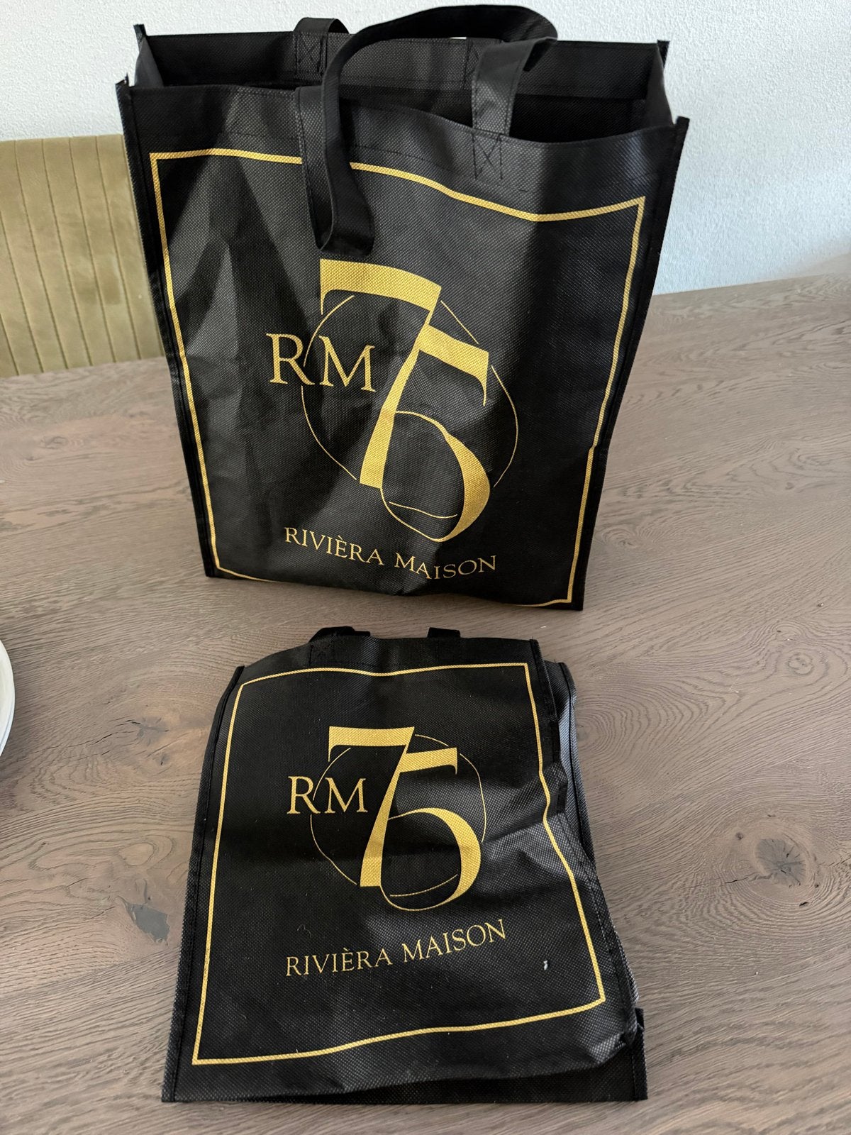 Riviera Maison Totebags/ Set van 2, Ophalen of Verzenden, Nieuw