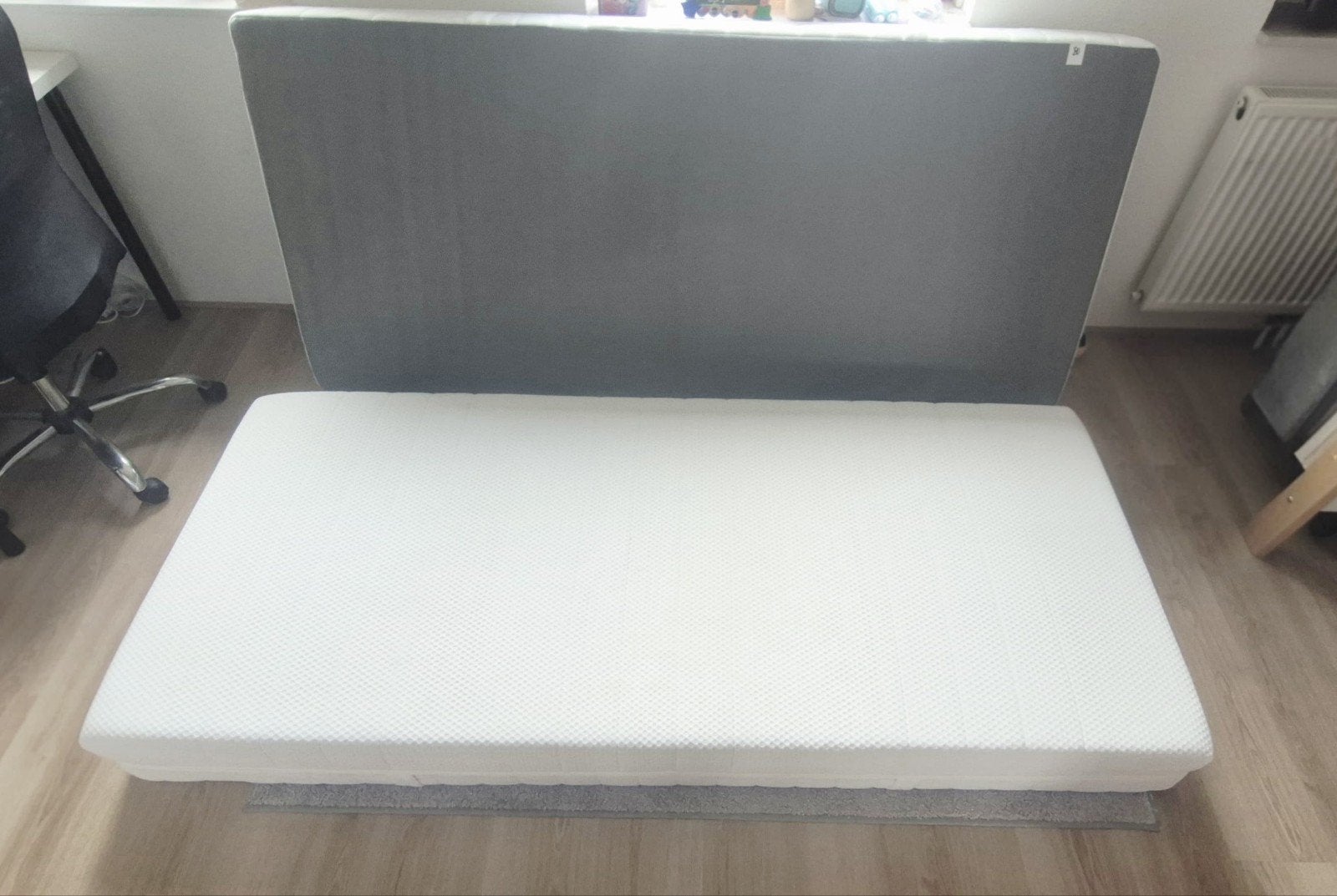 2 gratis IKEA Åkrehamn Stevig matrassen 90x200, Ophalen, Gebruikt, Eenpersoons, 90 cm
