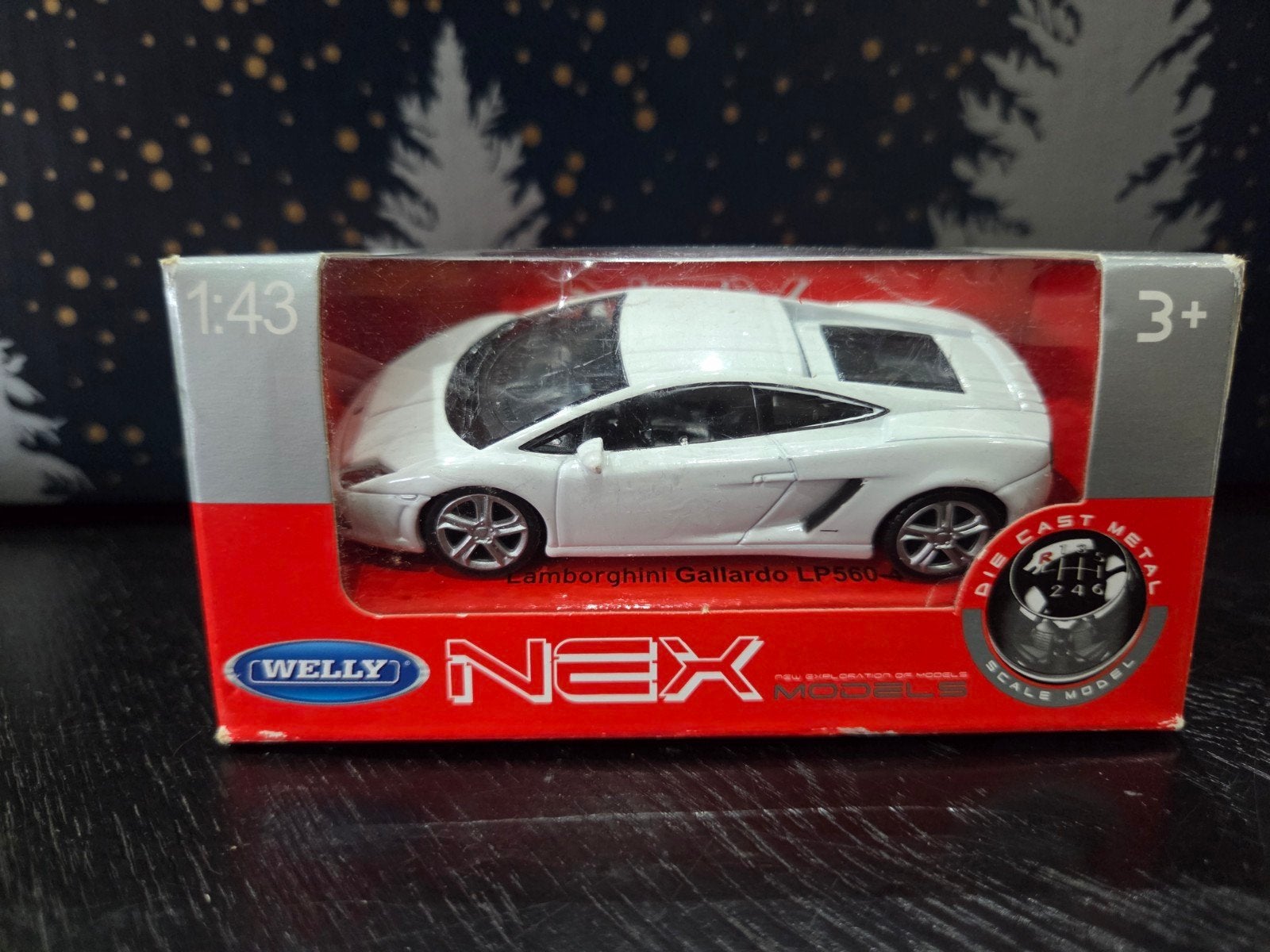 Lamborghini Gallardo Lp 560-4 Welly Nex 1:43, Ophalen of Verzenden, Gebruikt, Auto, Overige merken