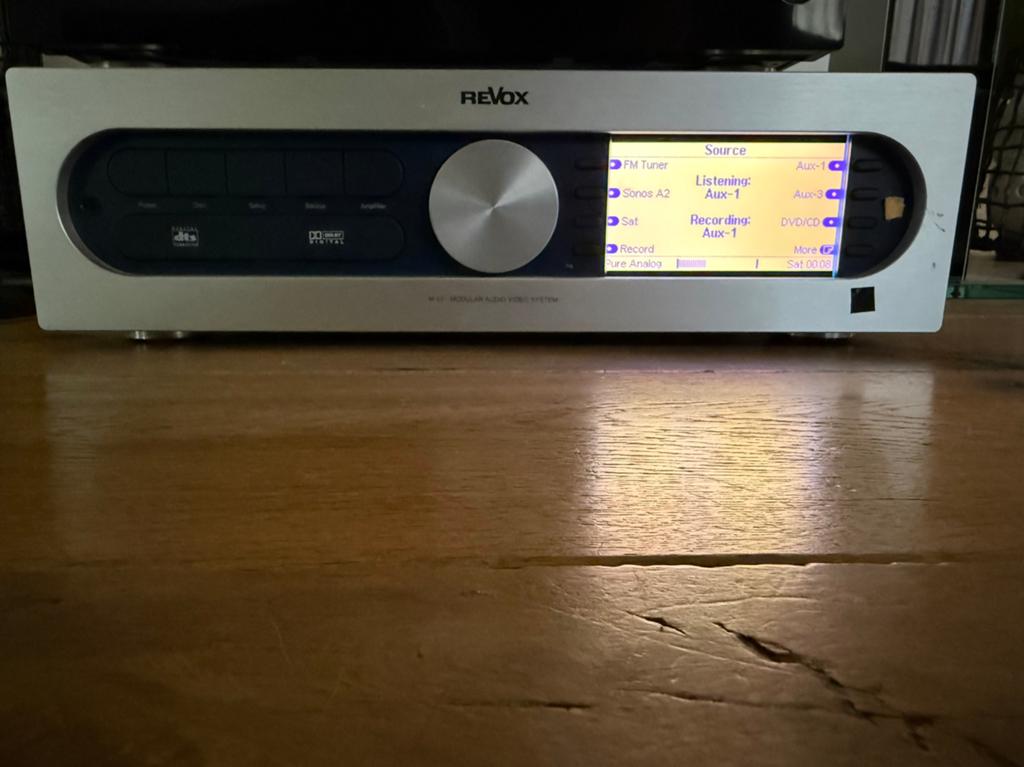Revox M51 multi room versterker, Overige merken, 70 watt of meer, Ophalen of Verzenden, Revox