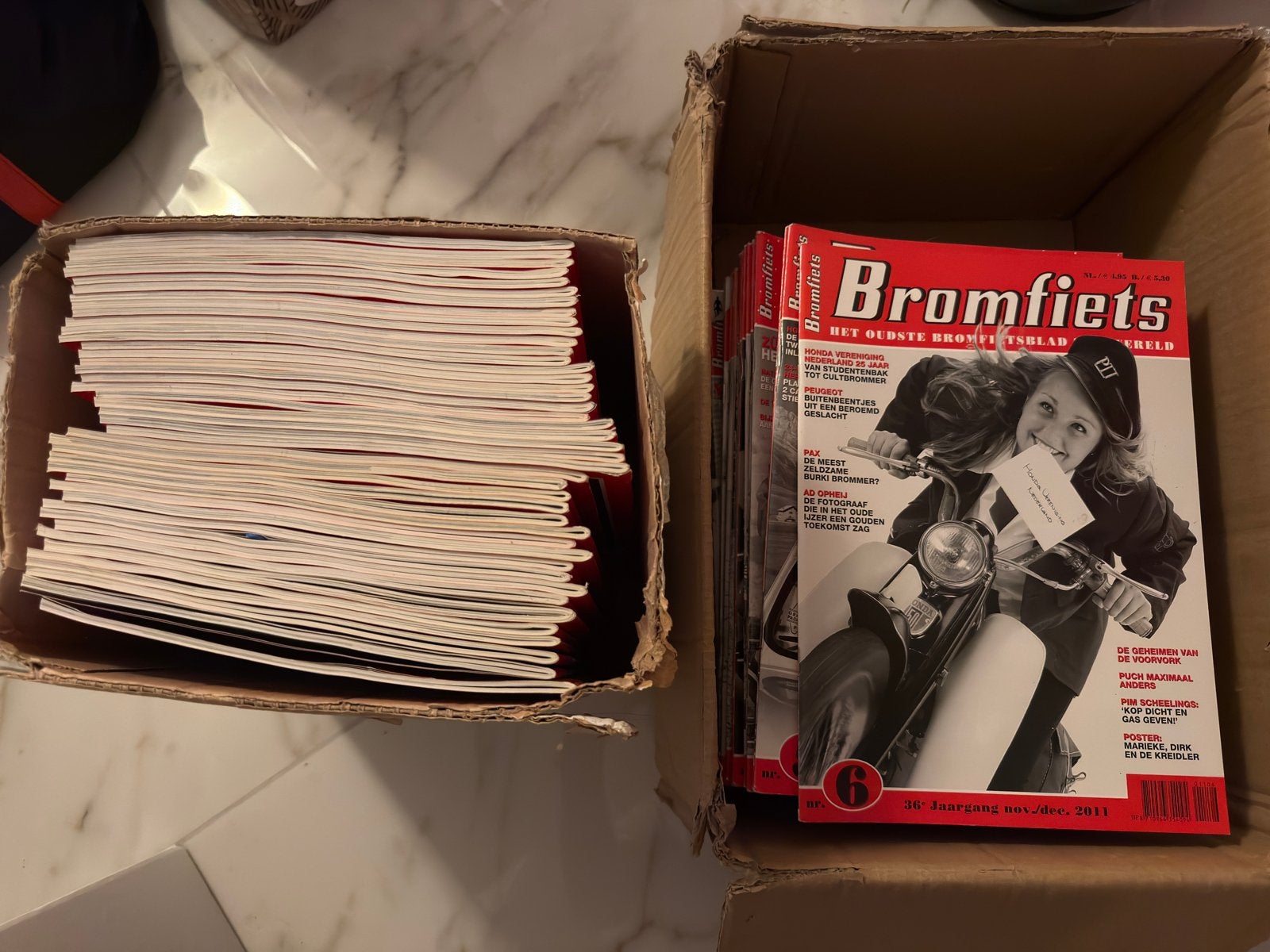 Collectie Bromfiets Magazine - Het Oudste Bromfietsblad, Boeken, Tijdschriften en Kranten, Ophalen, Gelezen, Sport en Vrije tijd