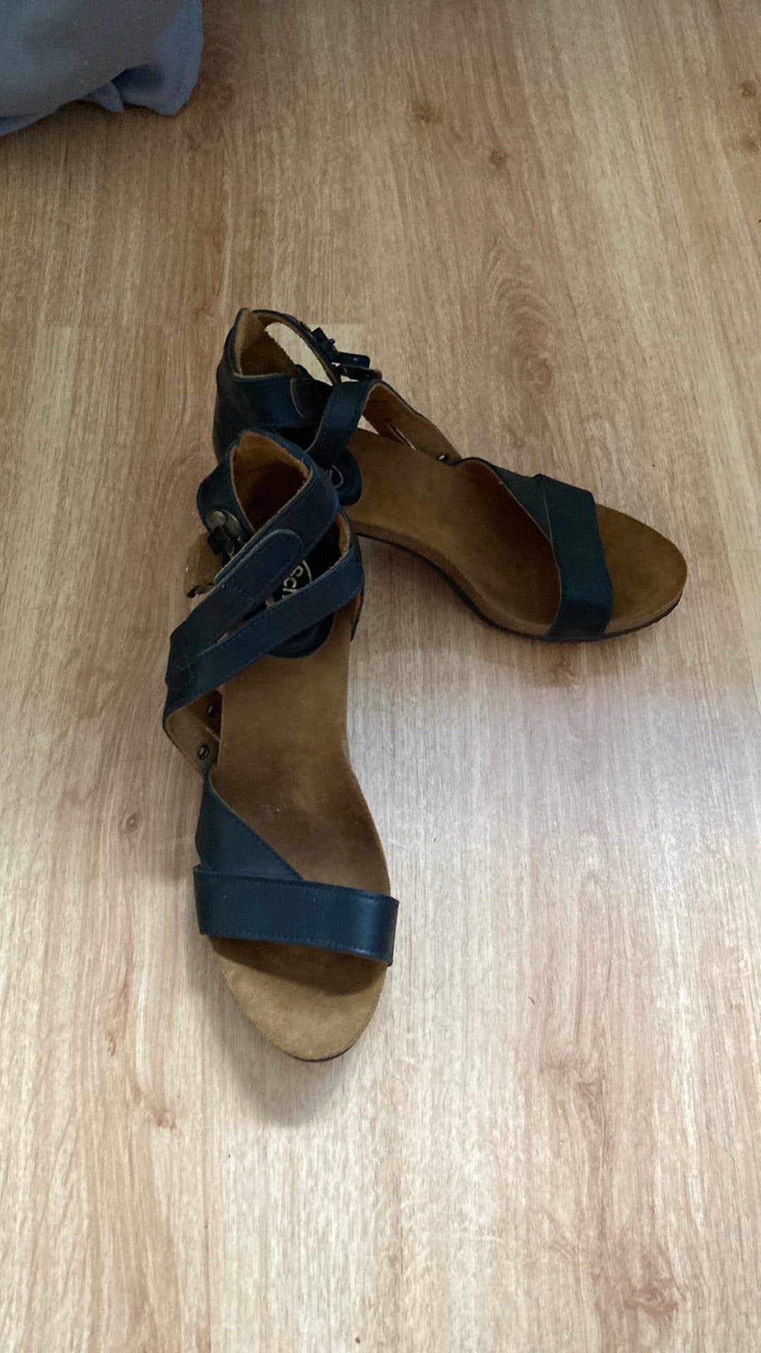 Scholl sandaaltjes maat 39, Bruin, Nieuw, Sandalen of Muiltjes, Ophalen of Verzenden