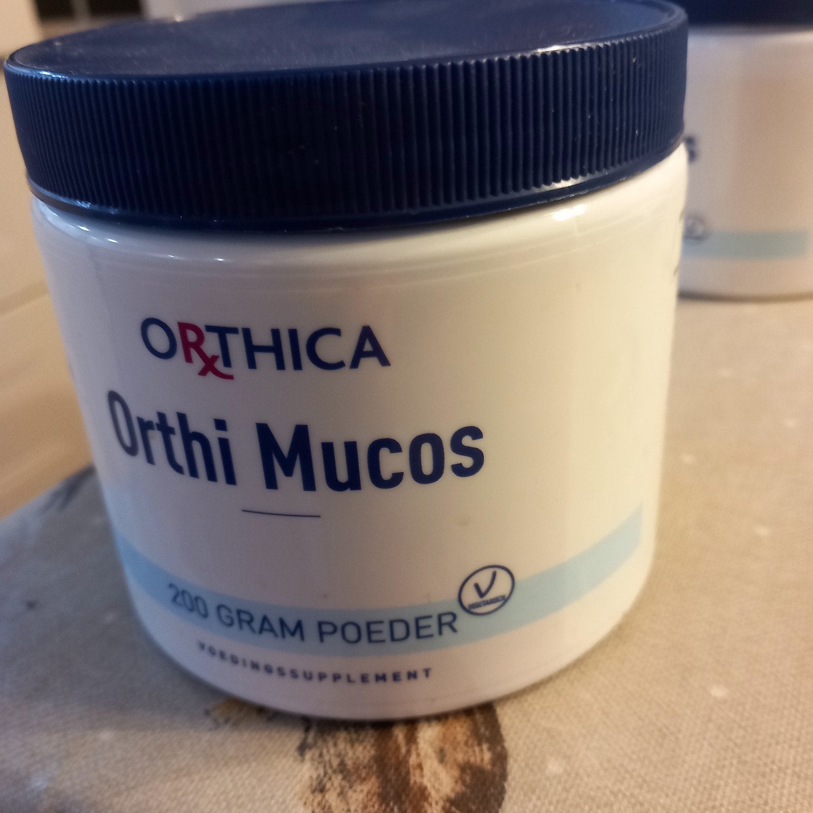 Orthica Orthi Mucos 200 gram poeder (3×), Ophalen of Verzenden, Nieuw, Poeder of Drank
