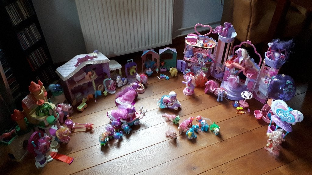 veel my little pony, Ophalen, Gebruikt