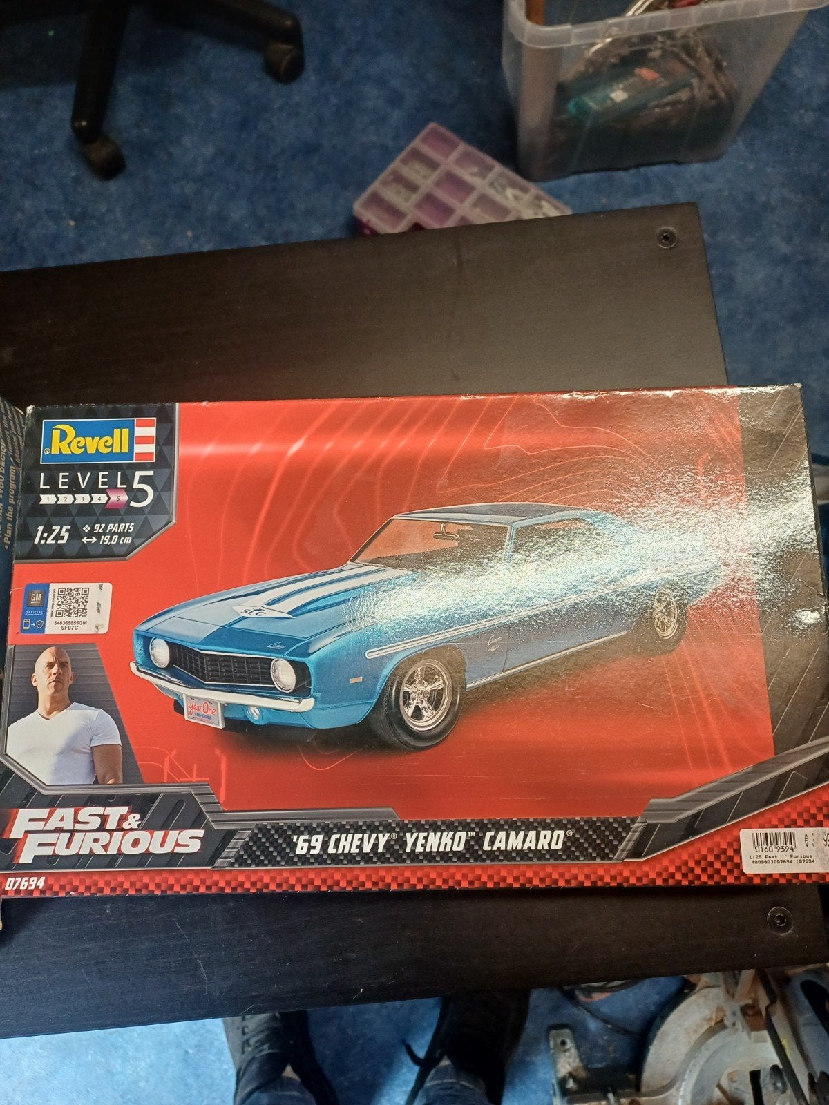 fast & furious 69 chevy bouwpakket, Overige merken, Auto, Groter dan 1:32, Nieuw