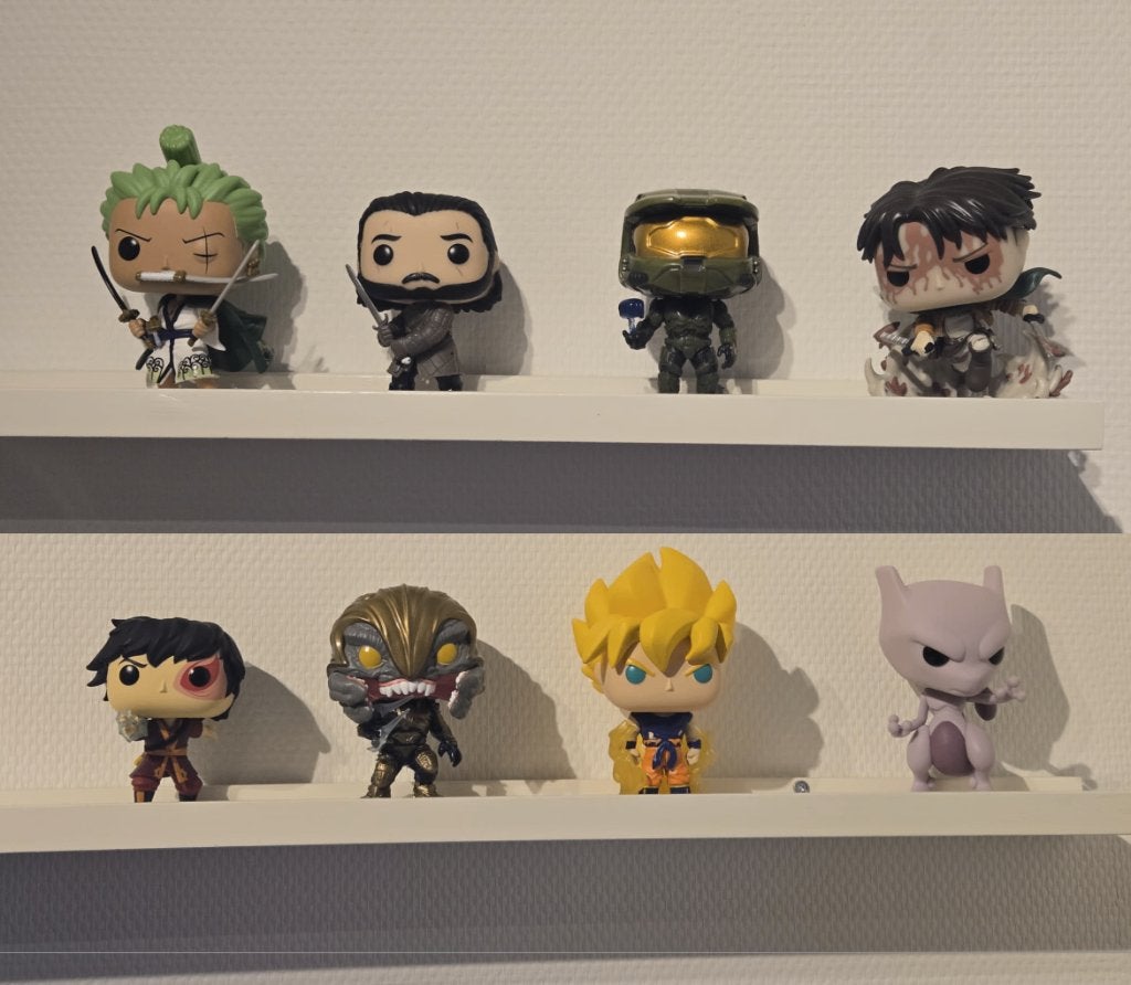 Diverse Funko pops: Halo, Pokémon, Attack on Titan, DBZ +, Ophalen of Verzenden, Zo goed als nieuw
