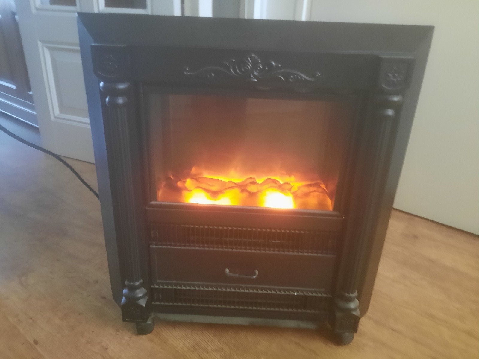 Sfeerkachel / Elektrische haard - Classic Fire, Ophalen, Gebruikt, Vrijstaande haard, Elektrische haard