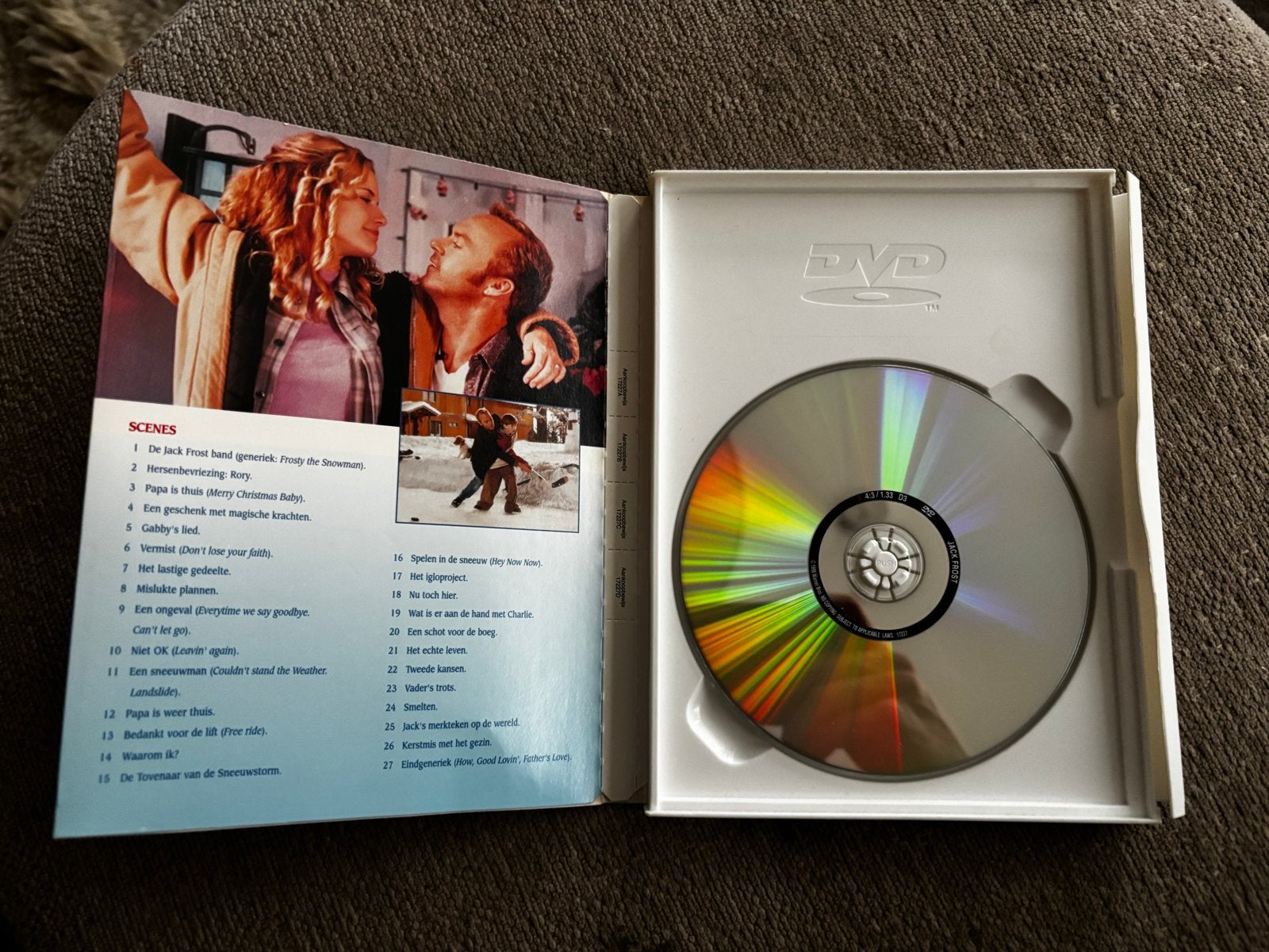 Jack Frost DVD - Familie Kerstfilm met Michael Keaton, Cd's en Dvd's, Alle leeftijden, Nederlands, Ophalen of Verzenden, Inclusief doosje