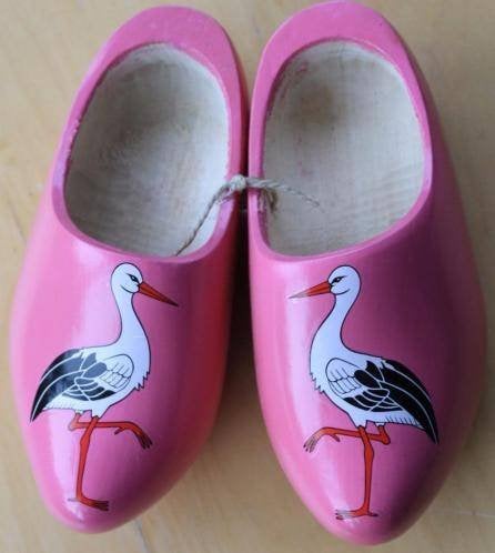NIEUW klompjes klompen roze maat 23 KRAAM CADEAU, Schoentjes, Meisje, Nieuw, Ophalen of Verzenden