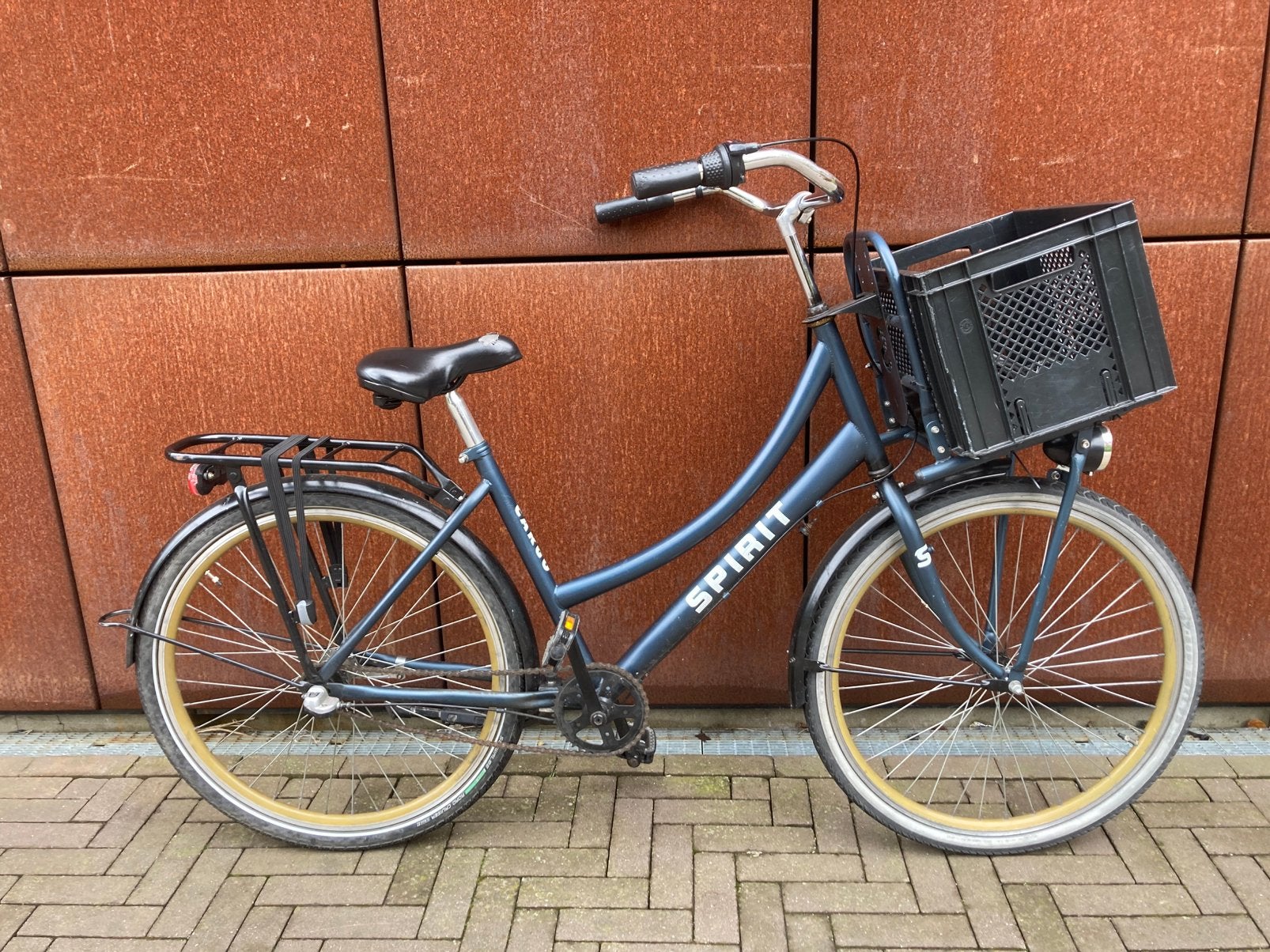 Spirit fiets, Fietsen en Brommers, Ophalen, Zo goed als nieuw, Terugtraprem, Versnellingen
