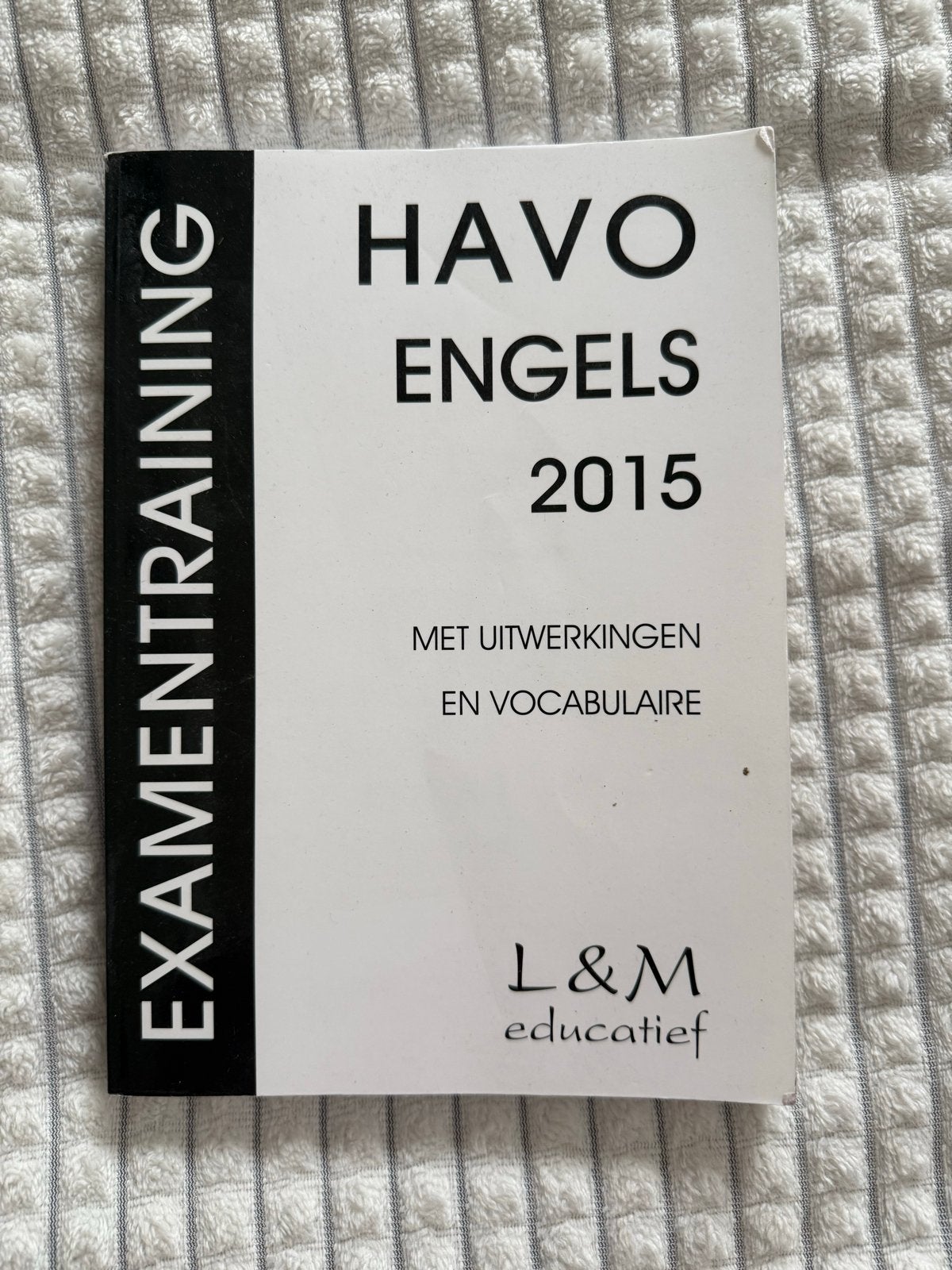 Examentraining HAVO Engels 2015 L&M Educatief, Boeken, Ophalen of Verzenden, Gelezen, HAVO, Engels