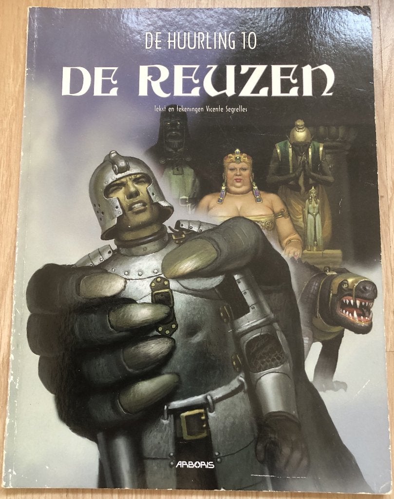 DE HUURLING 10 - DE REUZEN - STRIPBOEK, Boeken, Eén stripboek, Ophalen of Verzenden, Zo goed als nieuw