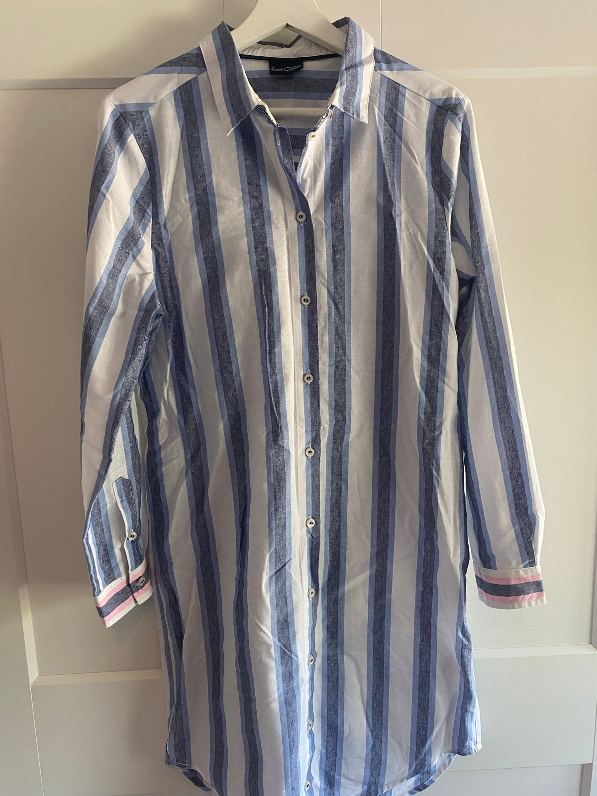 La Ostra tuniek/blouse maat s/m, Kleding | Dames, Ophalen of Verzenden, Zo goed als nieuw, Maat 38/40 (M), Wit