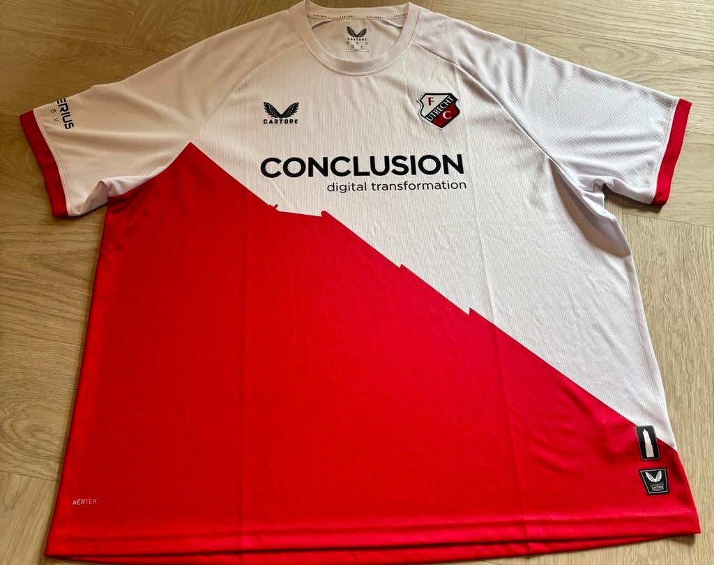FC Utrecht Thuisshirt 25/26 - Heren 4XL., Ophalen of Verzenden, Zo goed als nieuw, Shirt