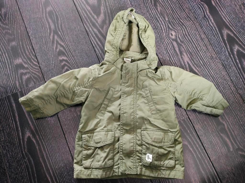Zomerjas groen H&M 74, Kinderen en Baby's, Babykleding | Maat 74, H&M, Ophalen of Verzenden, Zo goed als nieuw, Jasje