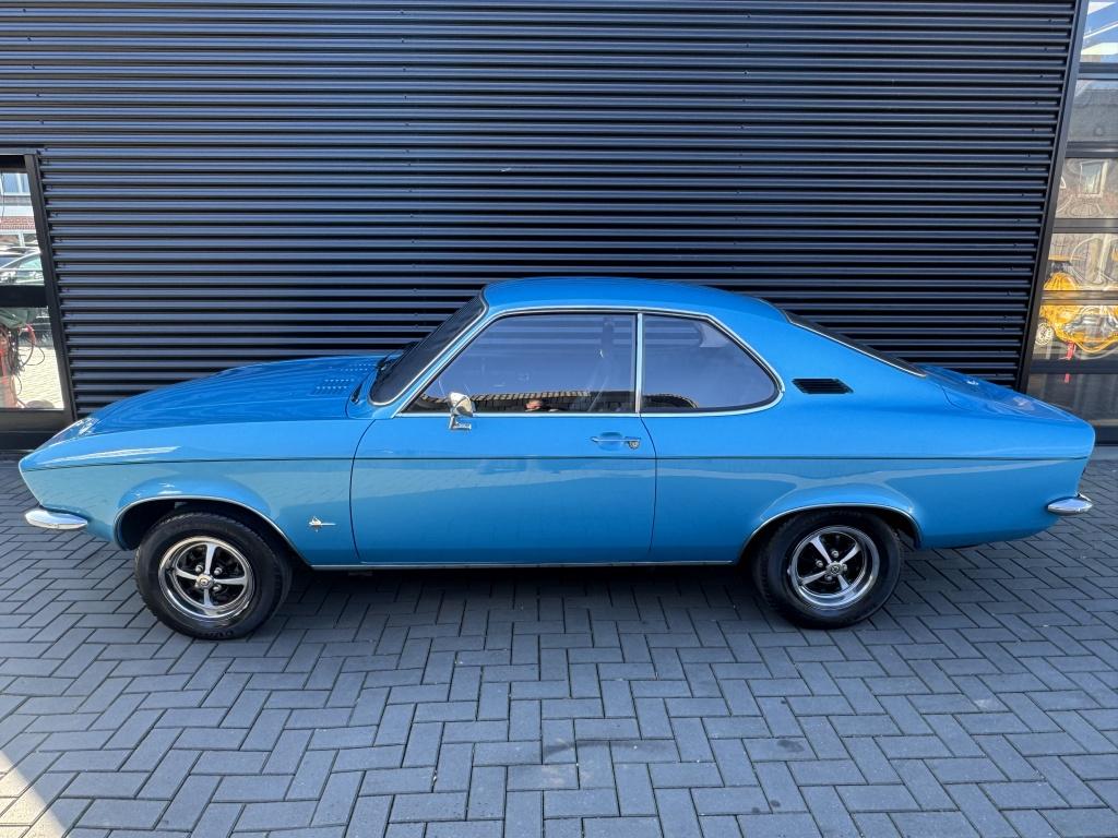 Opel Manta A 1.2 BLAUW| COMPLETE RESTAURATIE| ZEER MOOI| UNI, Auto's, Oldtimers, Metallic lak, Zwart, Leder, Bedrijf