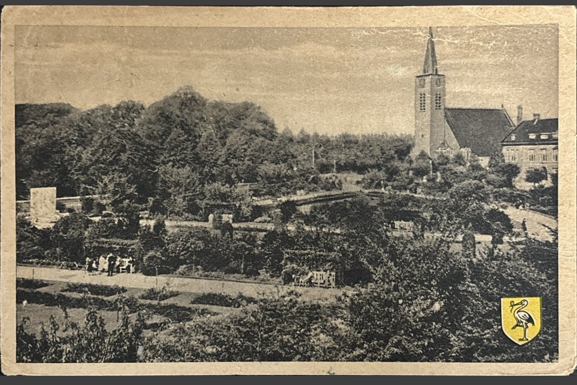 Den Haag, Rosarium joz. Israelsplein, Ophalen of Verzenden, 1940 tot 1960, Gelopen, Zuid-Holland