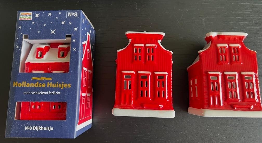 Postcodeloterij huisjes nr. 8 en 2x nr. 6, Ophalen of Verzenden, Nieuw