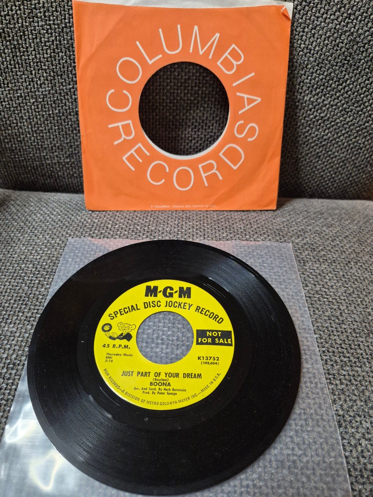 Boona - Just Part Of Your Dream / Since I Last Saw You, Gebruikt, 7 inch, Originele persing, Ophalen of Verzenden