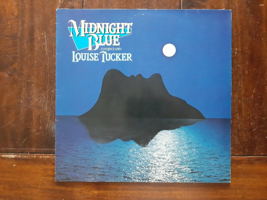 LP Louise Tucker / Midnight blue (1982), Inclusief binnenhoes, Ophalen of Verzenden, Gebruikt, 12 inch