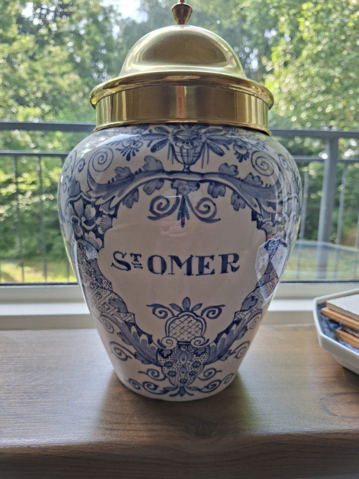 Delfts Blauwe Apothekerspot, Antiek en Kunst, Verzenden