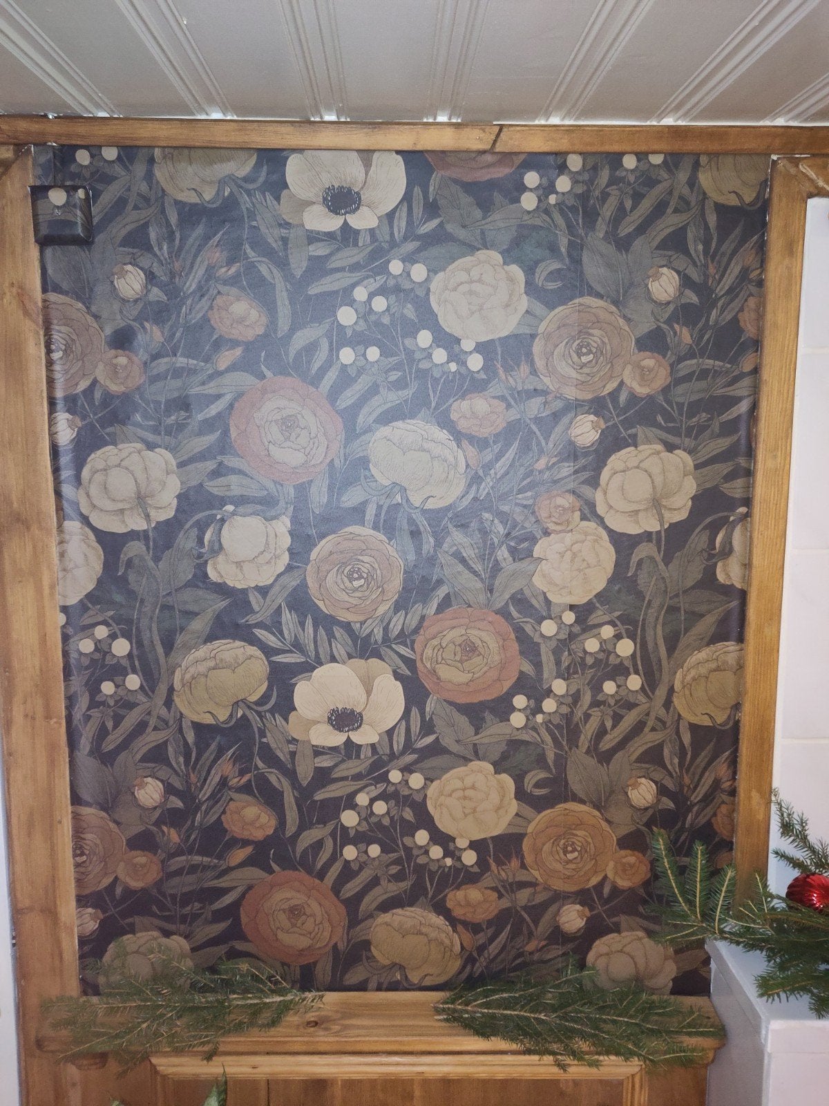 Zelfklevend behang met bloemen nieuw, Huis en Inrichting, Stoffering | Behang, Ophalen of Verzenden, Minder dan 10 m²