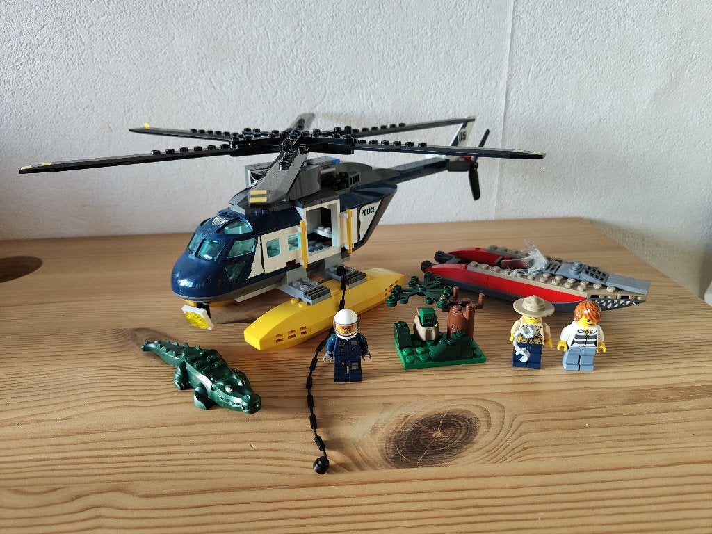 Lego 60067 Helicopter Pursuit, Lego, Ophalen of Verzenden, Inclusief instructies, Complete set