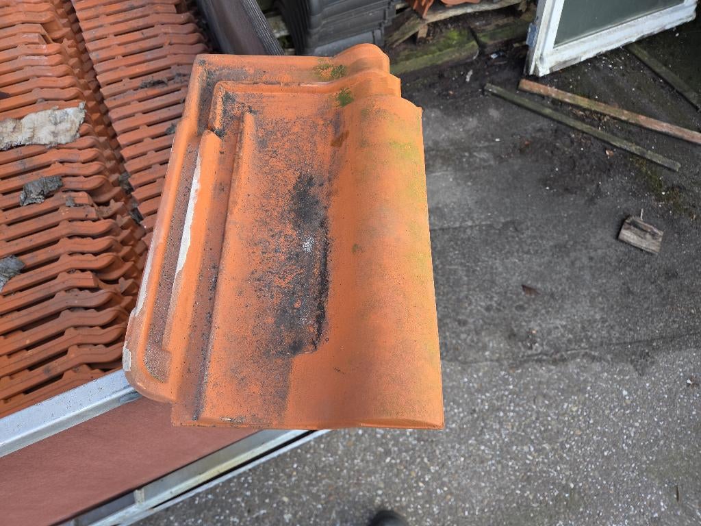 Holle Mulden dakpannen en gevels - nr: D101, Ophalen, Gebruikt, Steen of Klei, 5 tot 10 m²