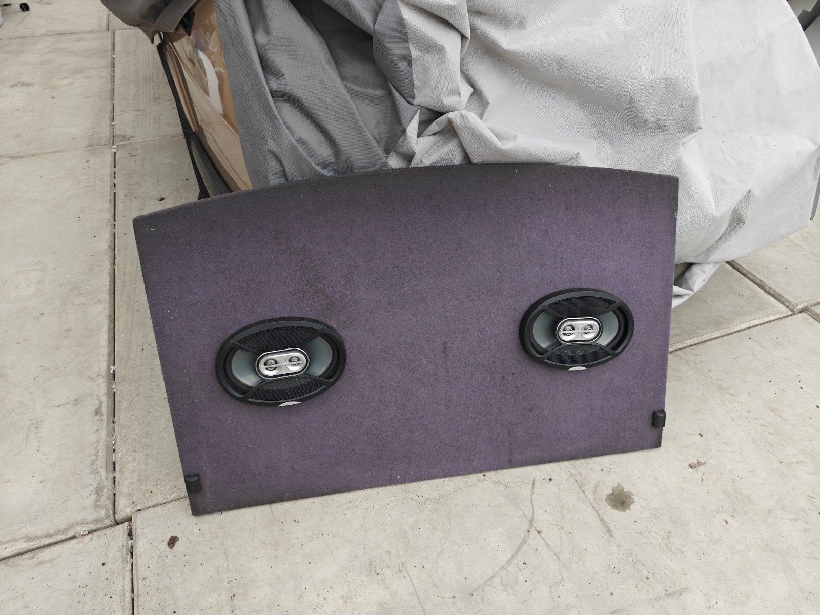 Hoedenplank met speakers Saab 900 classic hatchback met, Ophalen, Gebruikt, Saab