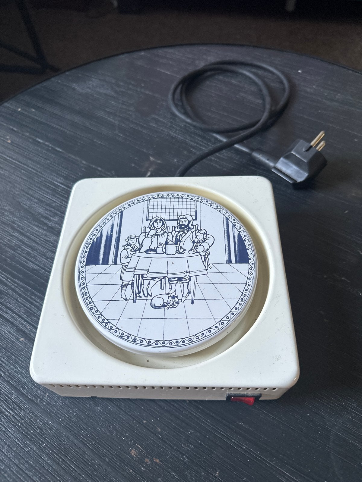 Vintage Daalderop Professional Warmhoudplaatje, Ophalen of Verzenden, Gebruikt