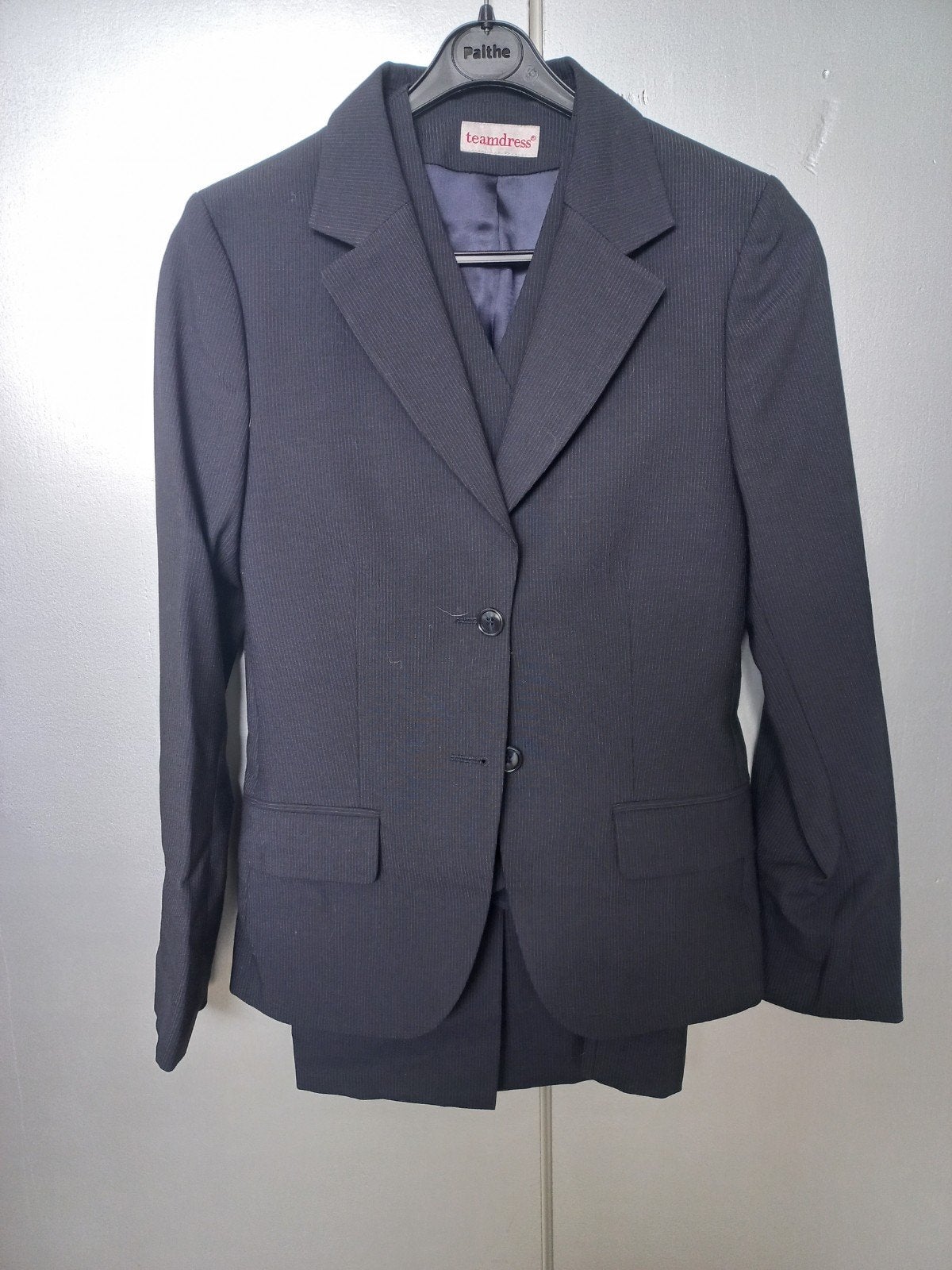 Teamdress 4-delig mantelpak, Ophalen of Verzenden, Zo goed als nieuw, Maat 34 (XS) of kleiner, Blauw