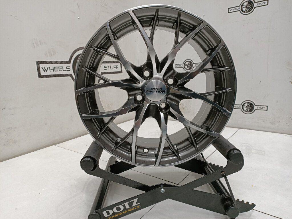 Inter action Flash 15"inch 4x100 Clio Mini Up Yaris, Auto-onderdelen, Banden en Velgen, Ophalen, Gebruikt, 15 inch, Banden en Velgen