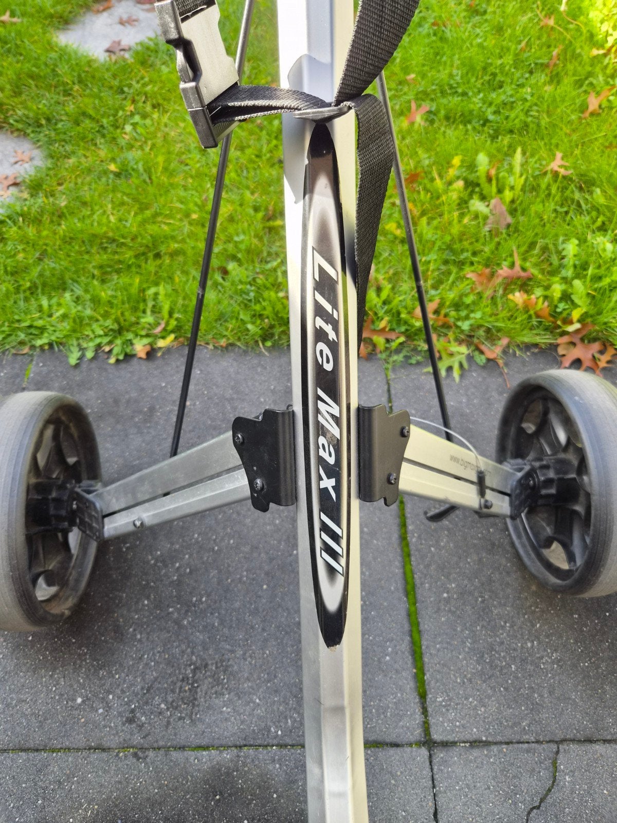 3-wiel Big Max Lite III golfkar met parapluhouder, Ophalen, Gebruikt, Golfkar, Overige merken