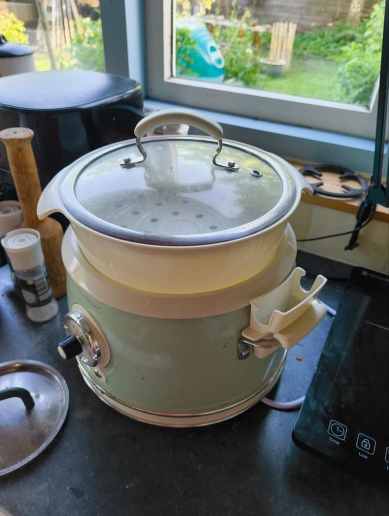 Ariete Vintage Slowcooker XL, Ophalen of Verzenden, Zo goed als nieuw