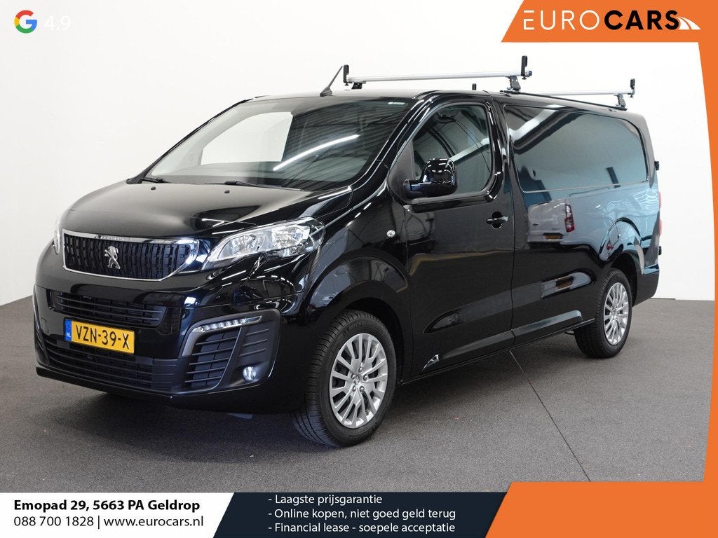 Peugeot Expert 2.0 BlueHDI 145PK L3 Automaat Airco Navigatie, Auto's, Stof, Gebruikt, 4 cilinders, 2500 kg