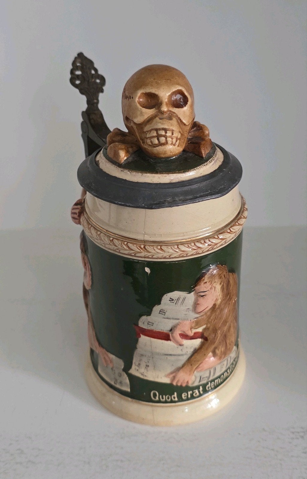 Reinhold Hanke schedel mok, Antiek en Kunst, Ophalen of Verzenden