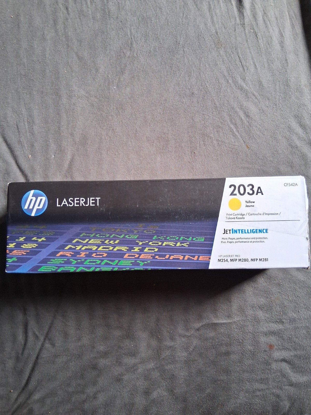 Hp laserjet pro cardridge 203a yellow, Computers en Software, Printerbenodigdheden, Ophalen of Verzenden, Toner
