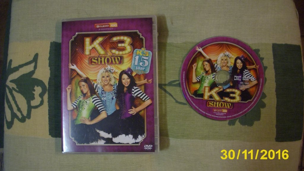 K3 Show 15 Jaar DVD - Studio 100, Cd's en Dvd's, Dvd's | Kinderen en Jeugd, Verzenden, Alle leeftijden, Overige genres, Zo goed als nieuw