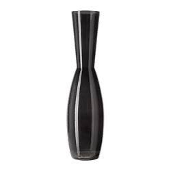 Fyllig vaas ikea grijs / zwart, Huis en Inrichting, Woonaccessoires | Vazen, Ophalen, Wit, Minder dan 50 cm, Glas