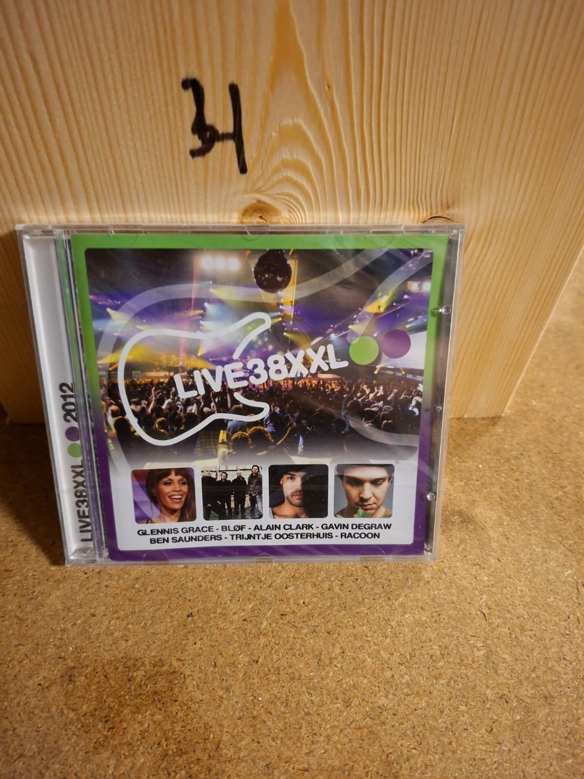 LIVE38XXL 2012 CD - Diverse artiesten, Ophalen of Verzenden, Gebruikt, Pop, Verzamelalbum