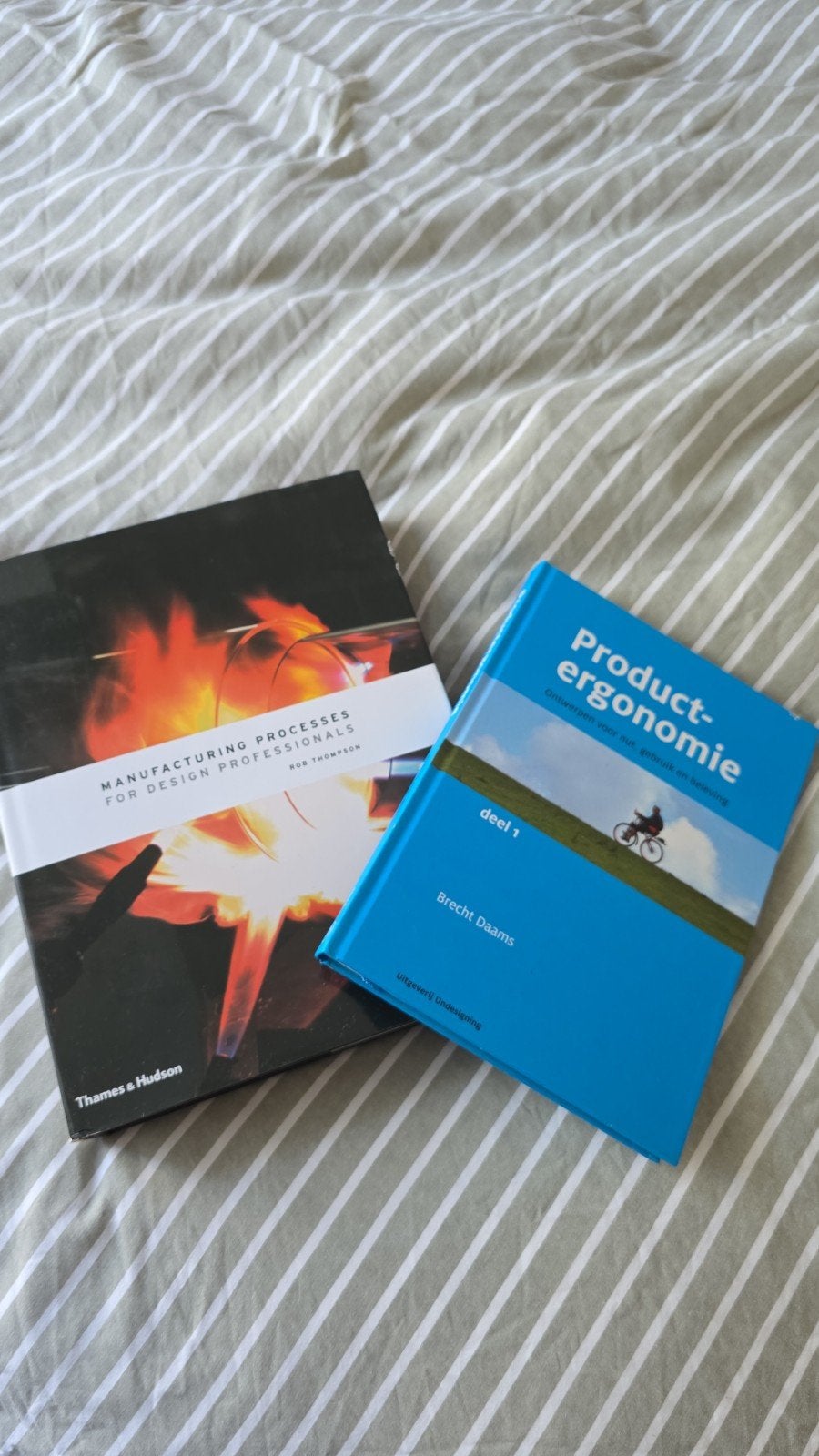 Boeken: Manufacturing Processes & Productergonomie, Gelezen, Beta, Rob Thompson, Brecht Daams, HBO