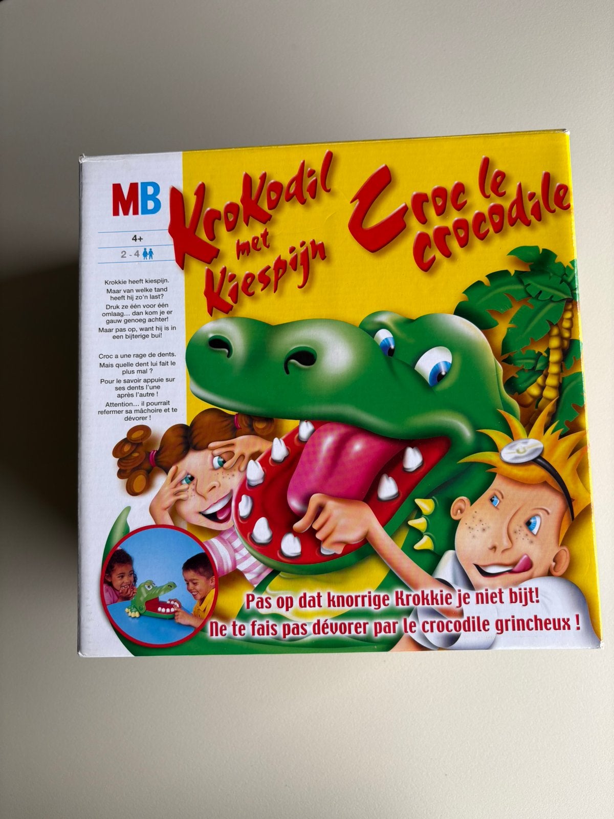 Krokodil met Kiespijn GOED BOD=WEG, Ophalen of Verzenden, Zo goed als nieuw